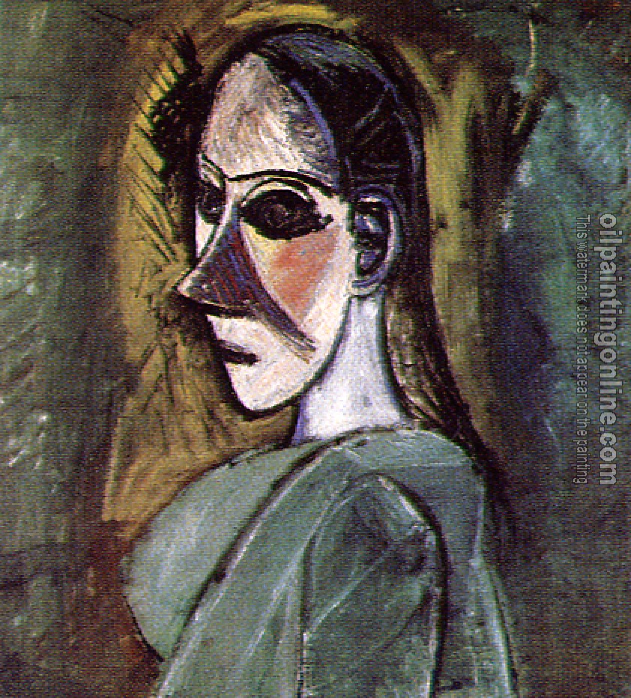 Picasso, Pablo - bust of a demoiselle d'avignon